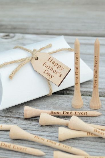 20 Personalized Golf Tees