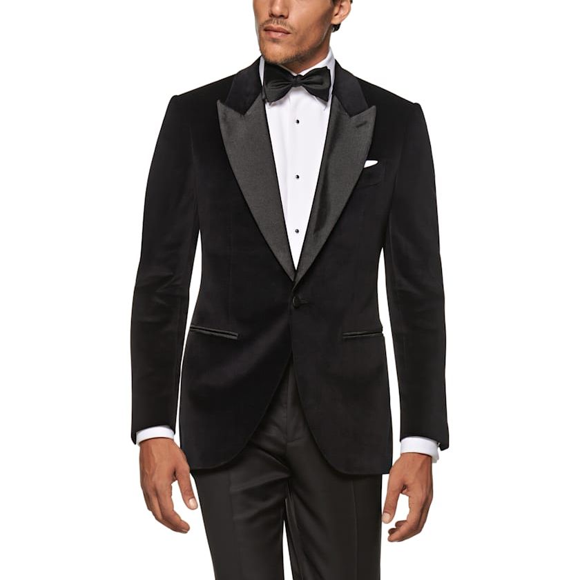 Lazio Black Tuxedo Suit