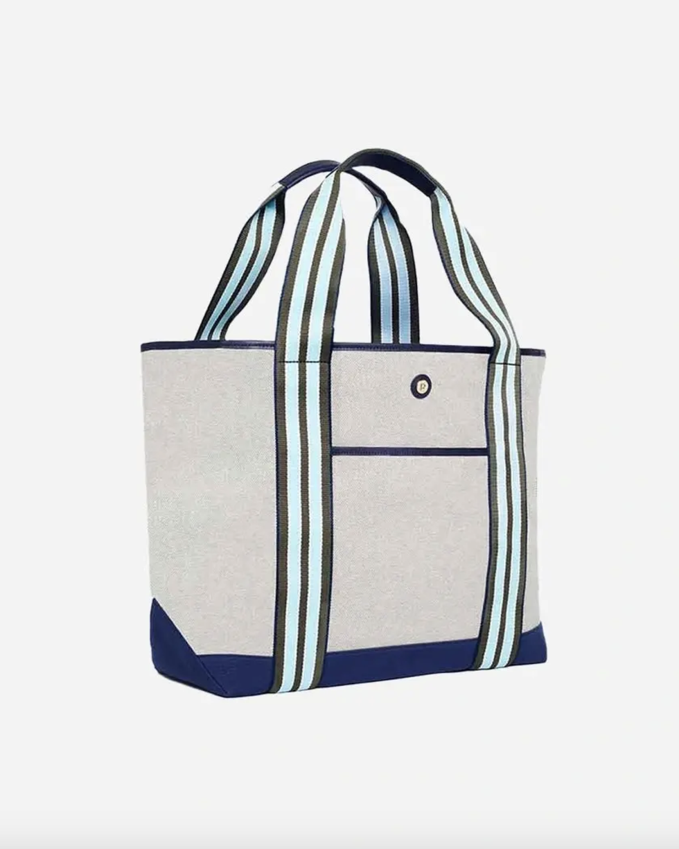 NEW Marshalls Shopping Bag Blue & White "ELEPHANTS" Reusable  Tote Bag