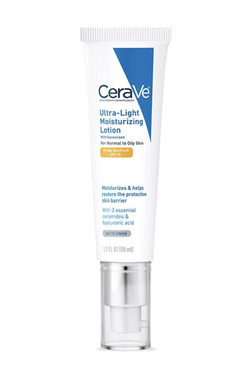 Ultra-Light Face Lotion Moisturizer with Sunscreen - SPF 30