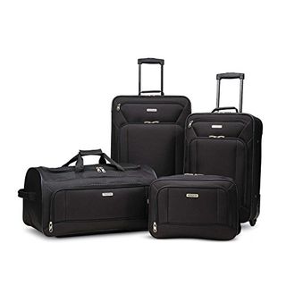 Fieldbrook XLT Softside Upright Luggage, 4-Piece Set