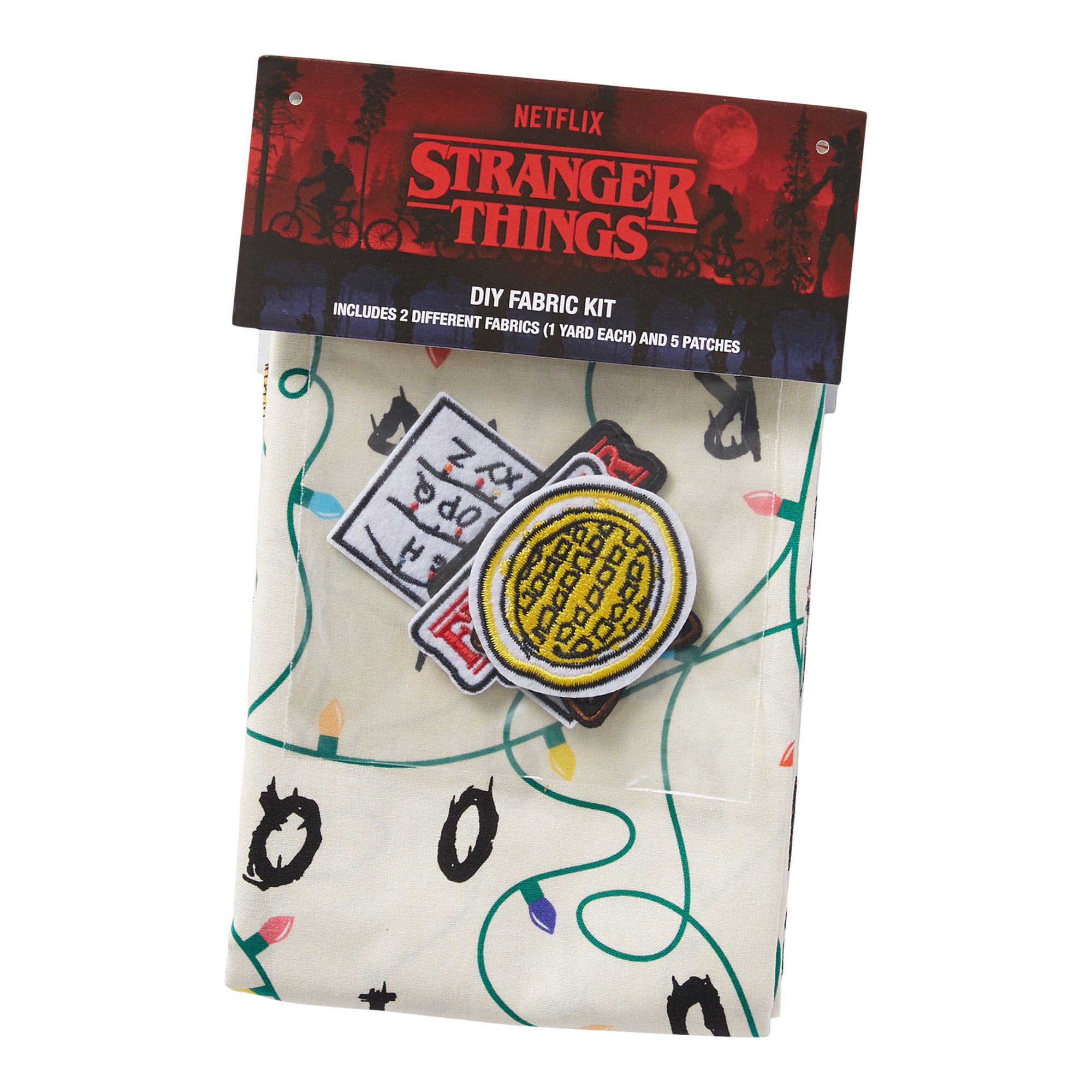Stranger Things Fabric & Patch DIY Kit