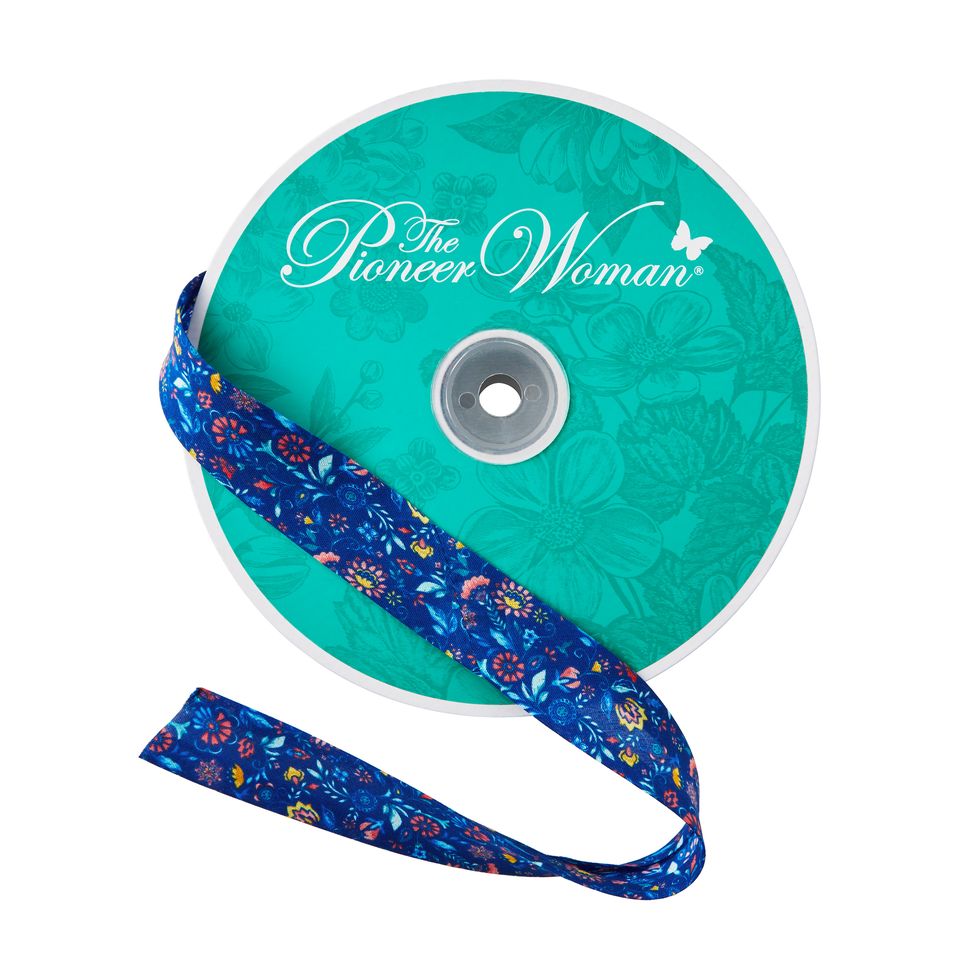 The Pioneer Woman Mazie Floral Double Fold Bias Tape