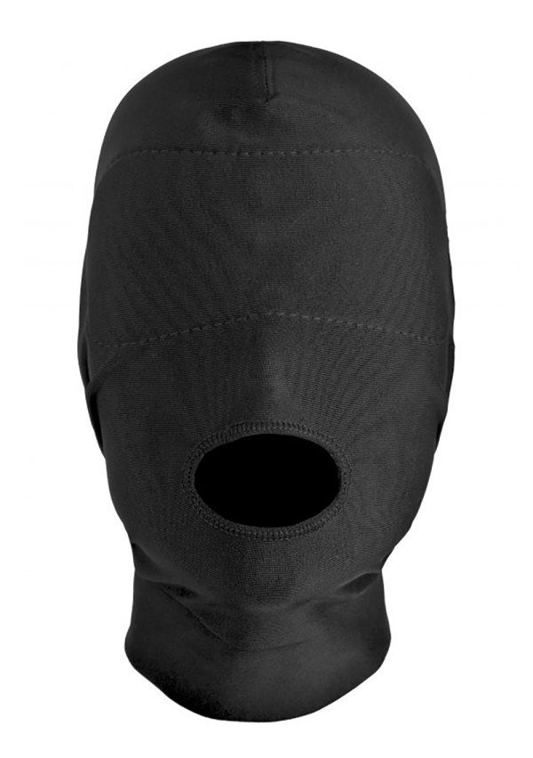 Disguise Open Mouth Hood with Padded Blindfold 