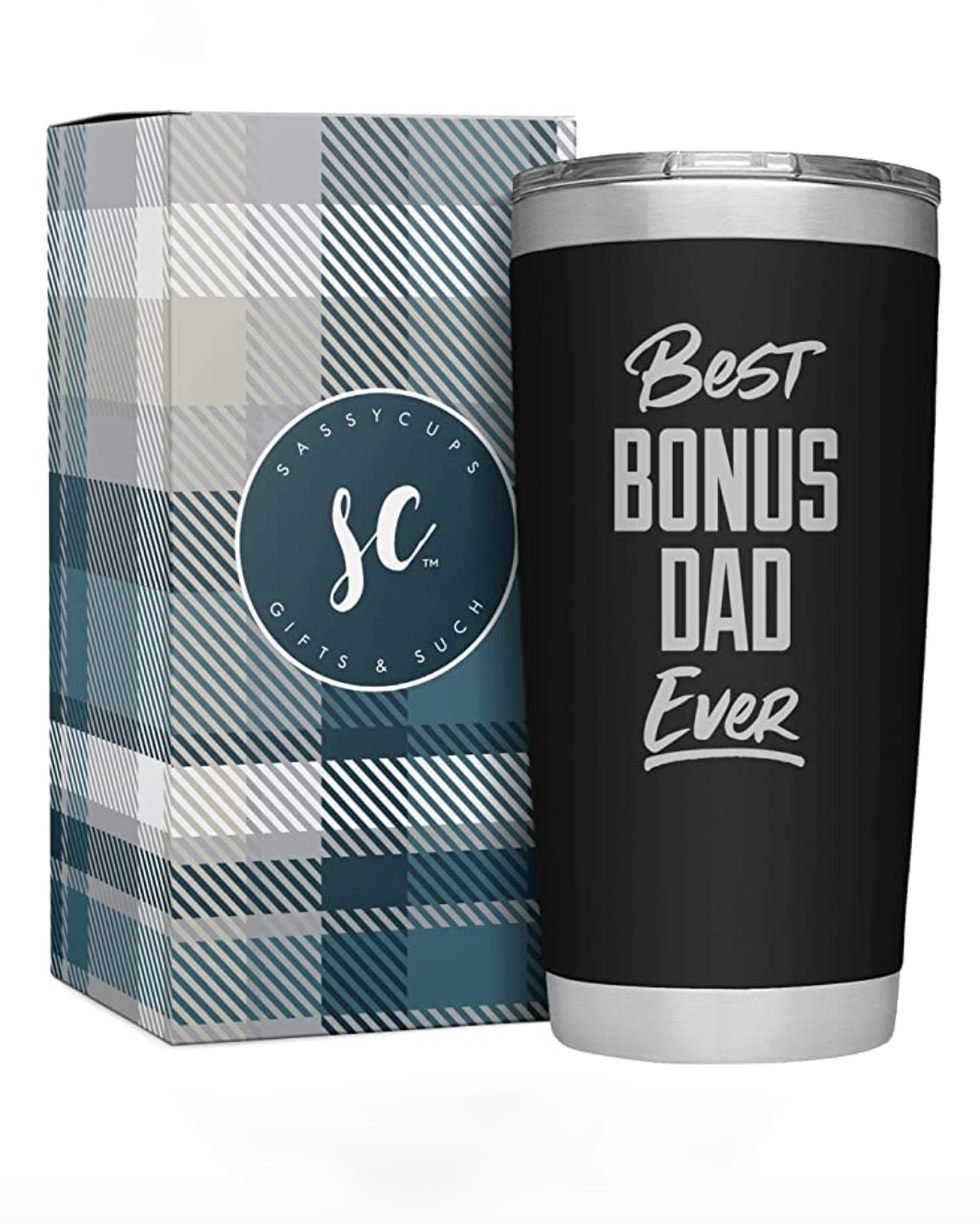 Bonus Dad Stainless Steel Travel Mug 