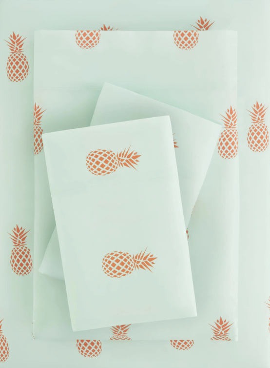Pineapple Twin/Twin XL Sheet Set 
