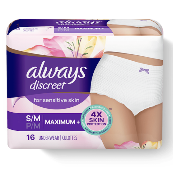 Always Discreet Underwear 