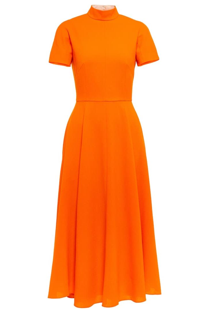 Princess Eugenie Wore a Bold Orange Dress for the Platinum Jubilee ...