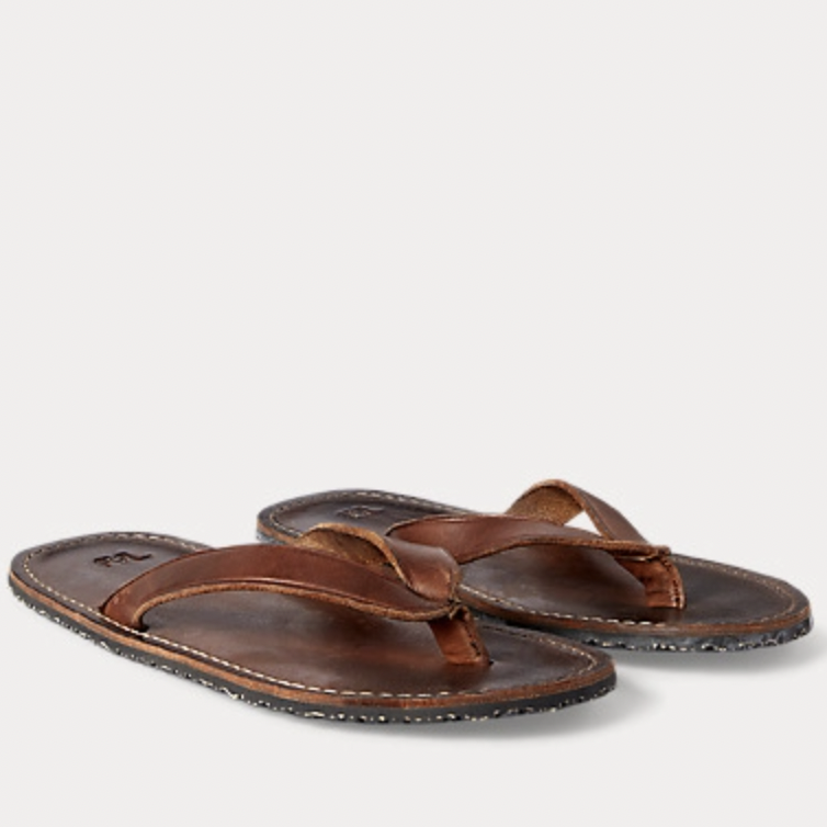 Leather Flip-Flops