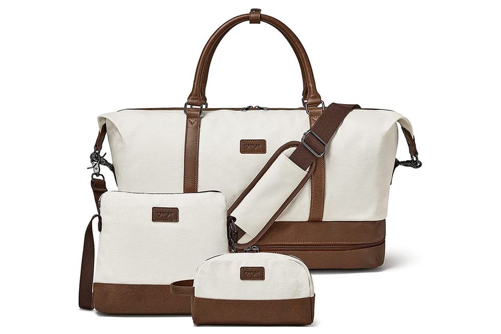 JW Brewster Leather Weekender Bags - Great for Gym or Travel