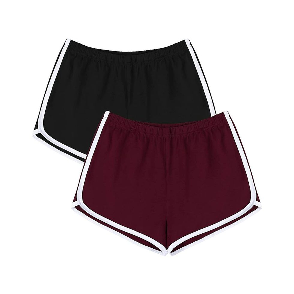 2 Pack Cotton Sports Shorts 