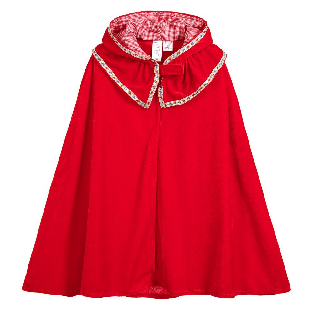 Red Riding Hood Velour Cape