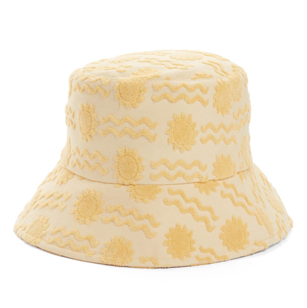 Embossed Terry Bucket Hat