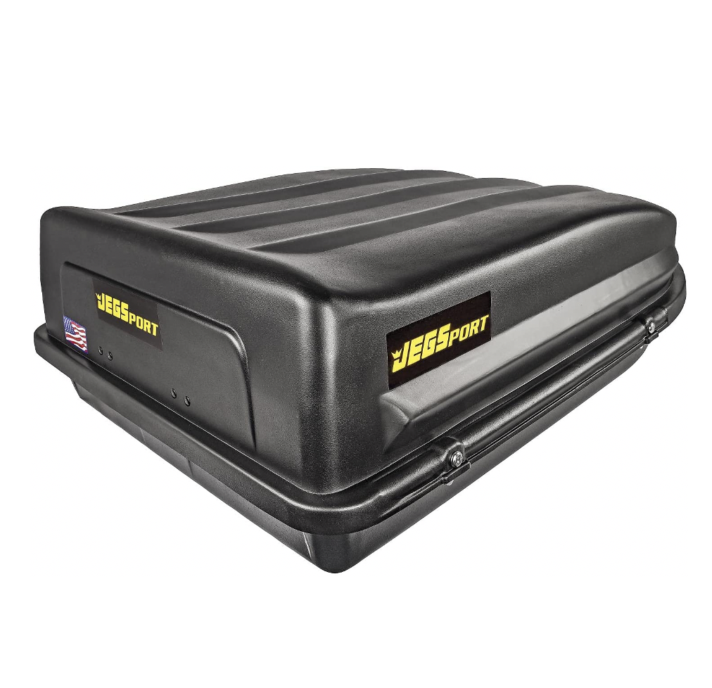 MP Essentials Heavy Duty ABS Black 50kg Travel Storage Luggage Locking Car Roof Bar Box SMALL - 320L 