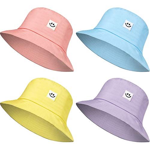Smiling Face Bucket Hat (4 Pack)