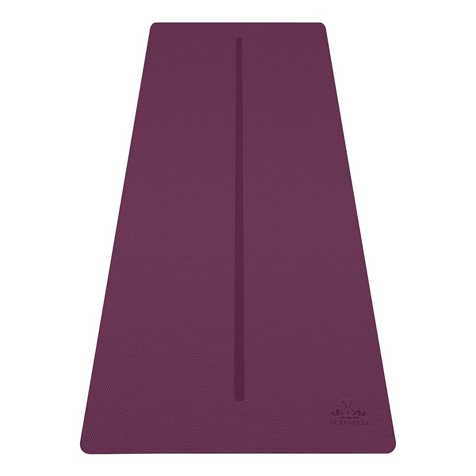 Yoga Mat with Extra Straps for Free - 4mm Thicker Length 72x24