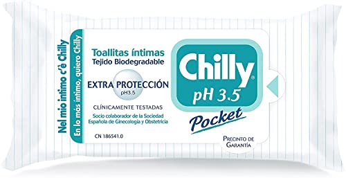 Chilly Toallitas Íntimas Extra Protección pH 3,5