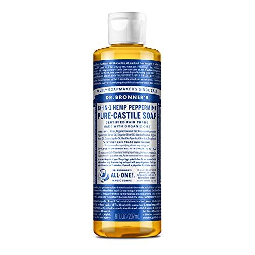 Dr. Bronner’s Pure-Castile Liquid Peppermint Soap