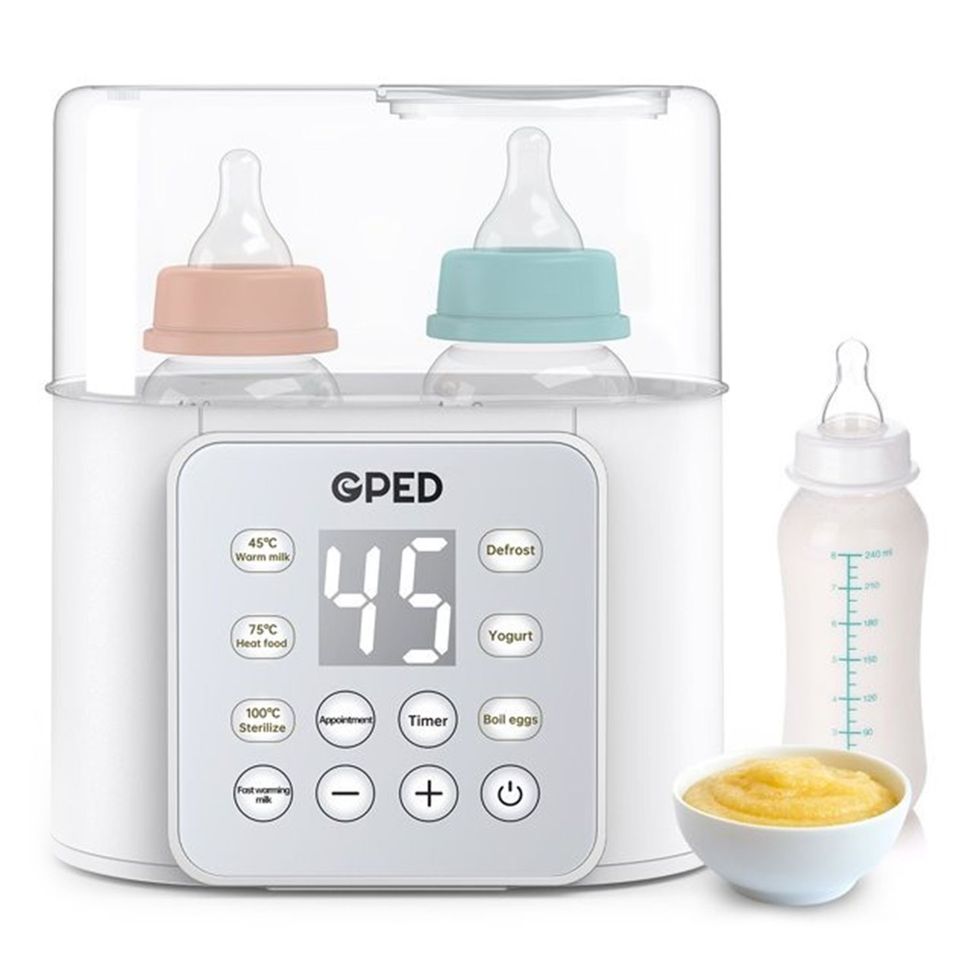 Baby Bottle Warmer, Bottle Sterilizer 9-in-1 Fast Food Heater