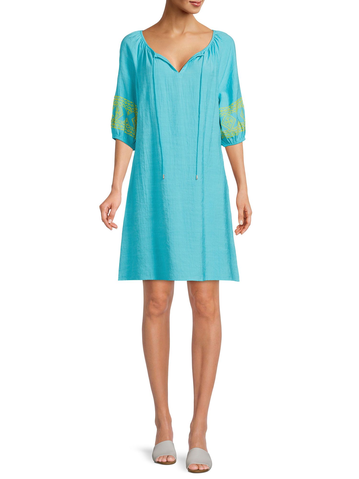 The Pioneer Woman Embroidered Sleeve Dress