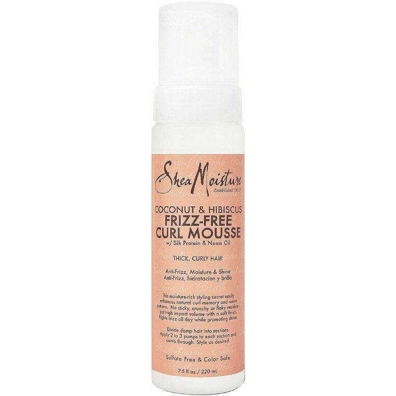 Mousse de Cachos sem Frizz de Coco e Hibisco