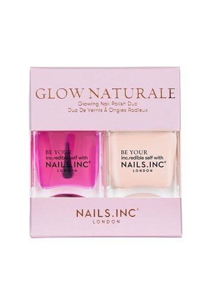 Glow Naturale Glowing Nail Polish Duo
