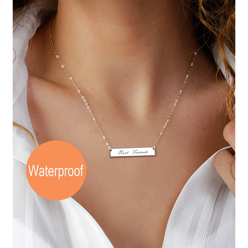 shutterfly engraved necklace