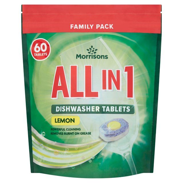 Fairy Platinum Plus Dishwasher Tablets, Lemon, 8 Tablets, Washing Up & Dishwasher  Tablets