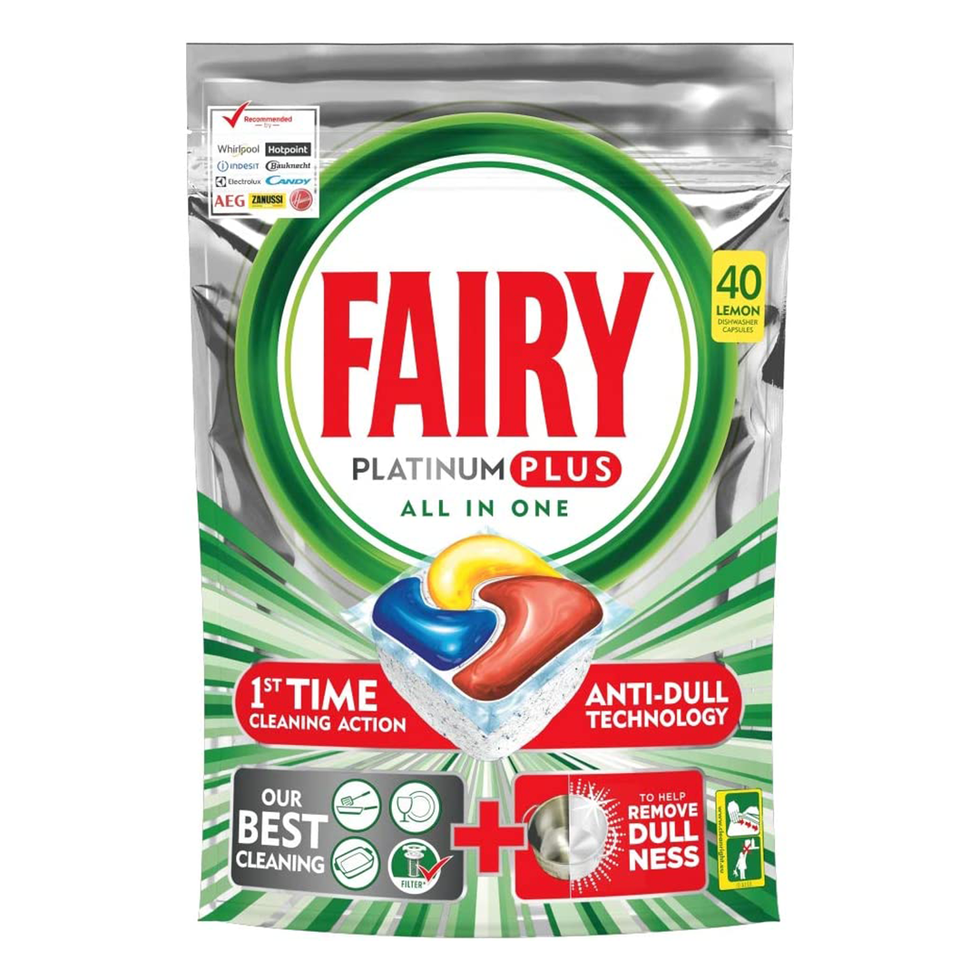 FAIRY Platinum Plus Lave-Vaisselle - 22 Tablettes