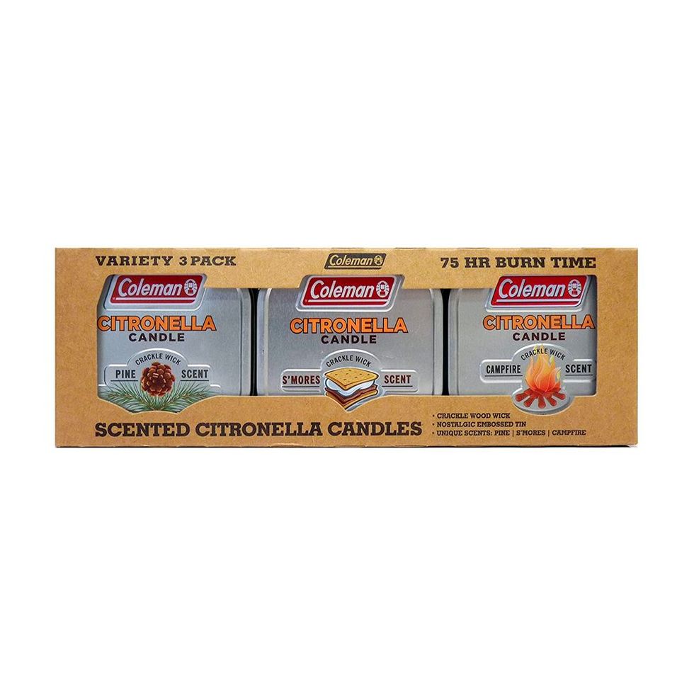Scented Tin Citronella Candle 3-Pack