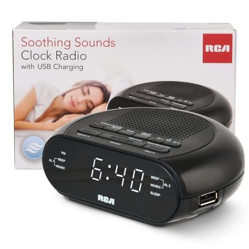 White Noise Machine with 30 Sounds Wake Up Light Sunrise Alarm Clock for Heavy Sleepers & Kids Upgraded 6-in-1 7 Colored Bedroom Night Light Digital Clock with Dual Alarms/FM Radio/USB Player 