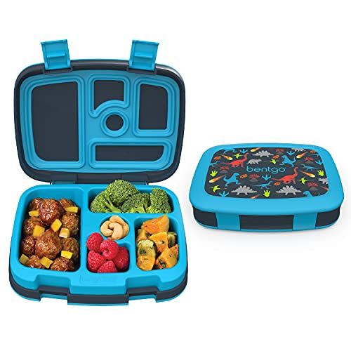 Kids 5-Compartment Bento-Style Lunch Box