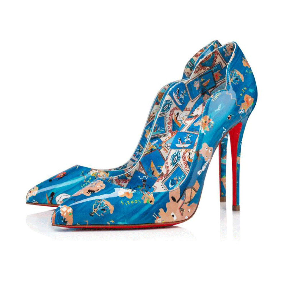 An oath to the Culture and colors of Greece by Christian Louboutin, and his  newest collection - Numéro Netherlands