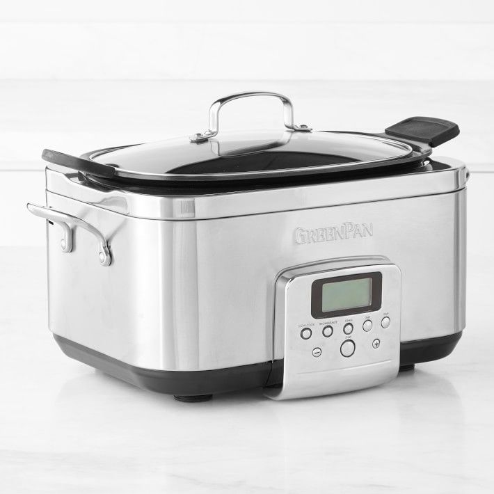 Premiere Stainless-Steel Slow Cooker