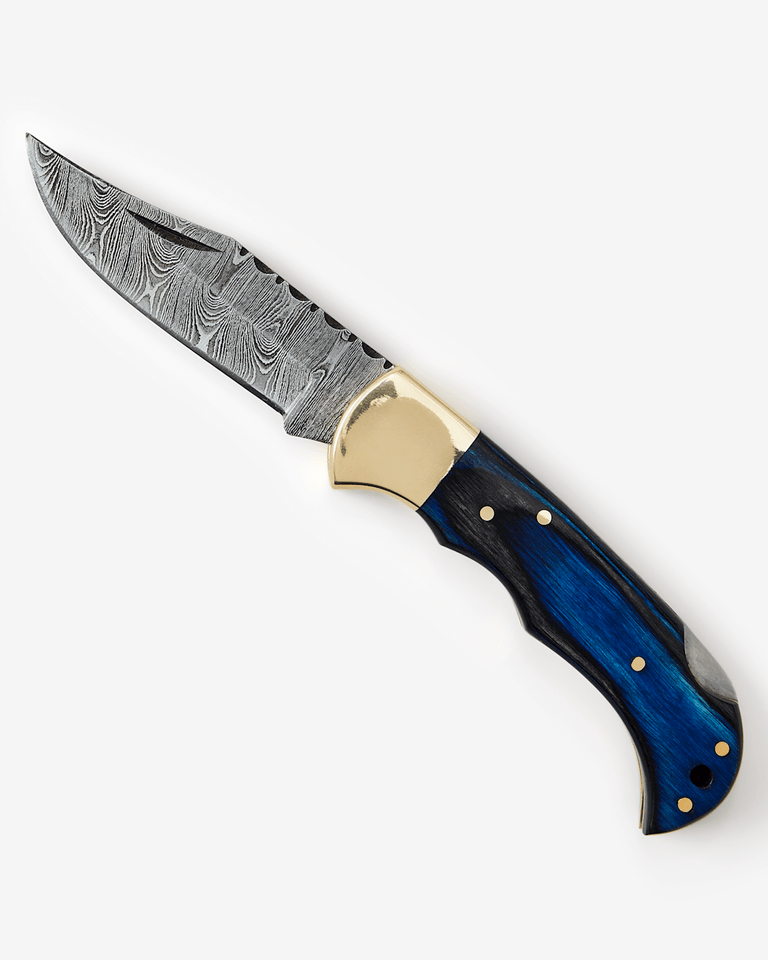 8 BEST GIFTS FOR DAD FROM DAUGHTER TO MAKE HIM FEEL SPECIAL 18 1654887058 black forge knives damascus lockback folding knife blue 22028129.png?crop=0