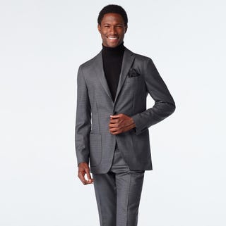 Indochino Felton Check Charcoal Suit Indochino Felton Check Charcoal Suit