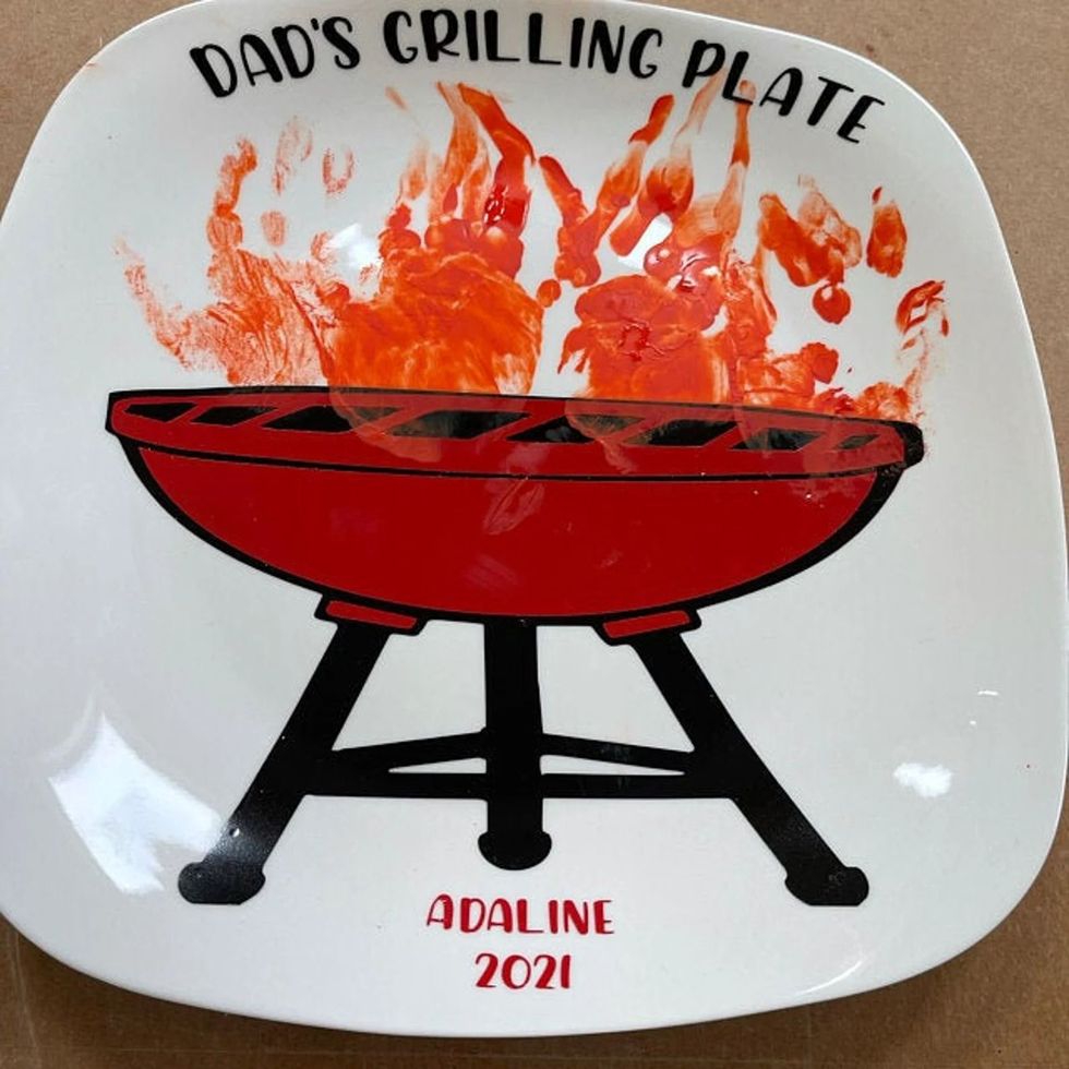 Personalized Grill Plate