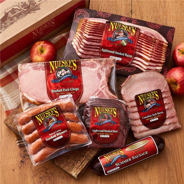 Nueske's Smoked Meat Lover's Gift Box