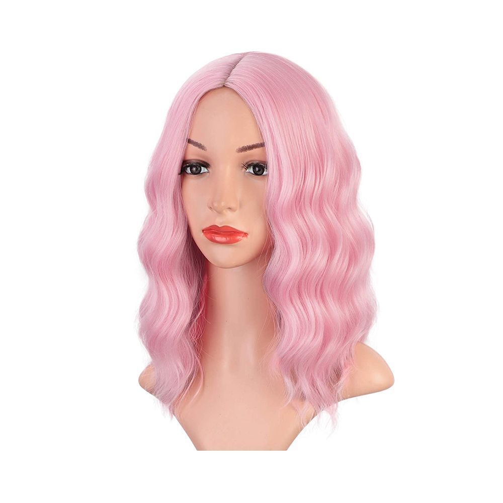 Light Pink Wig For Women 