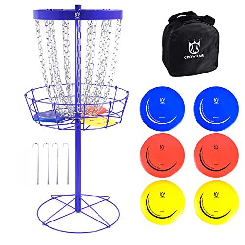 Pro Disc Golf Basket Set with Basket
