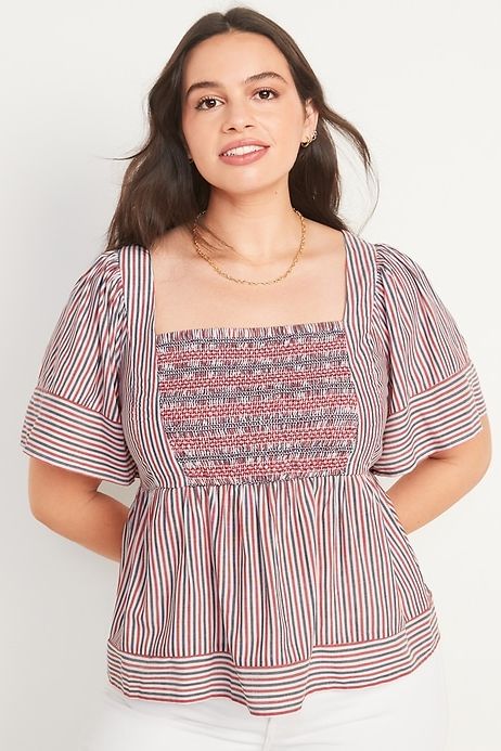 Old Navy Striped Blouse