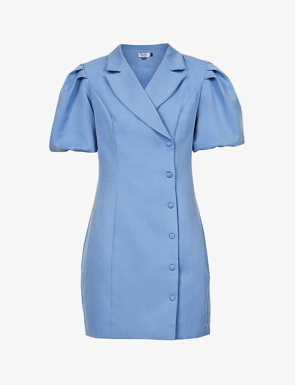 CHI CHI LONDON Puffed sleeve woven mini blazer dress
