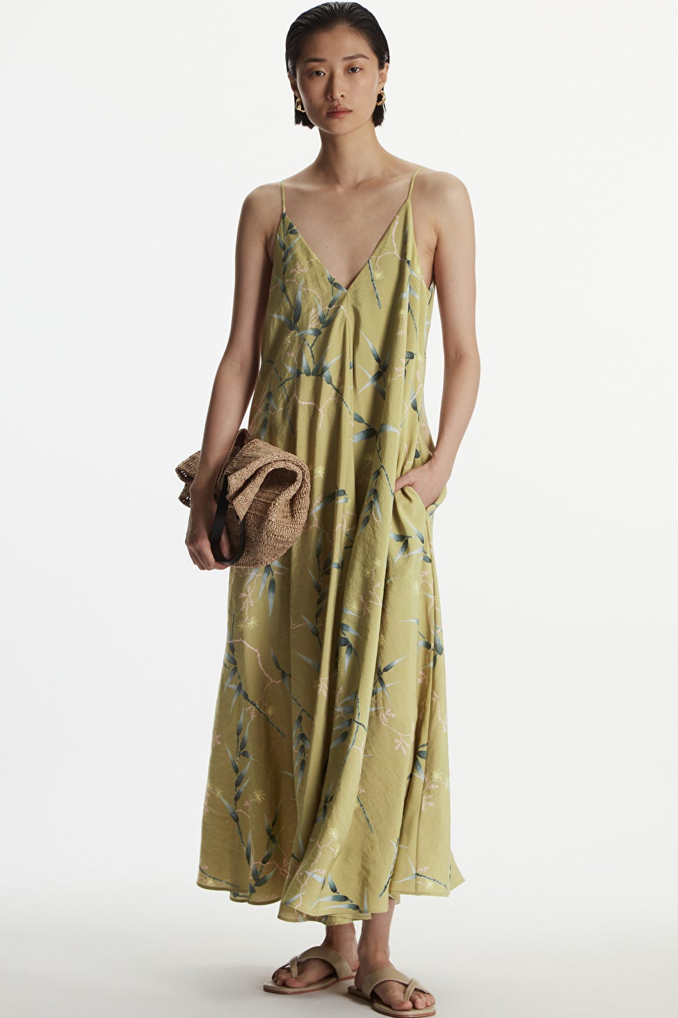 V-neck Slip Dress
