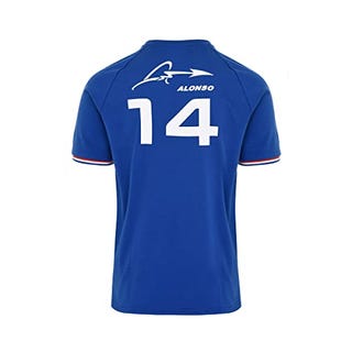 Camiseta Fernando Alonso BWT Alpine F1 Team Oficial Fórmula 1 Camiseta Fernando Alonso BWT Alpine F1 Team Oficial Fórmula 1