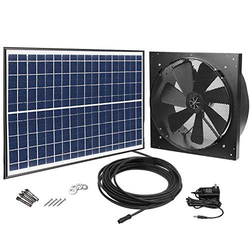 Auto Cool Ventilation Fan Solar Powered Exhaust System Keep Your