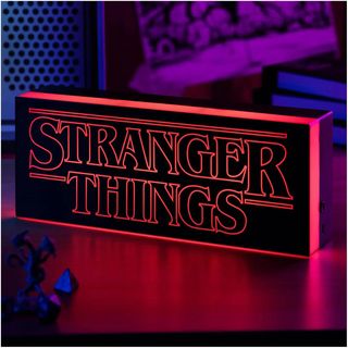 Luz del logotipo de Stranger Things