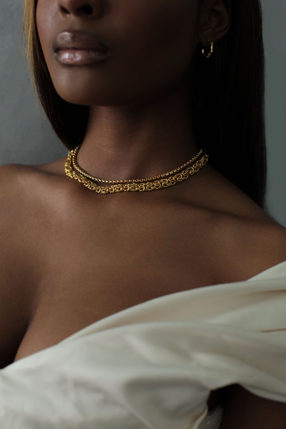 Omi Woods The 4C Necklace Stack