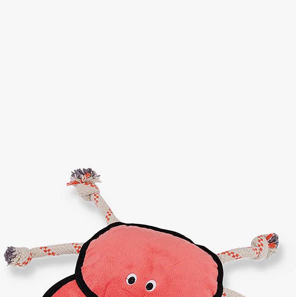 Beco Pets Rough & Tough Crab Recycled Polyester Dog Toy