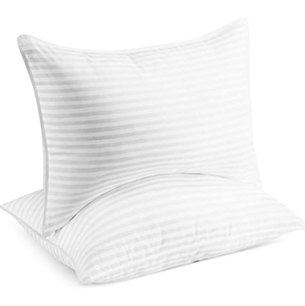 These Beckham Hotel Collection pillows are 34% off for  Prime Day