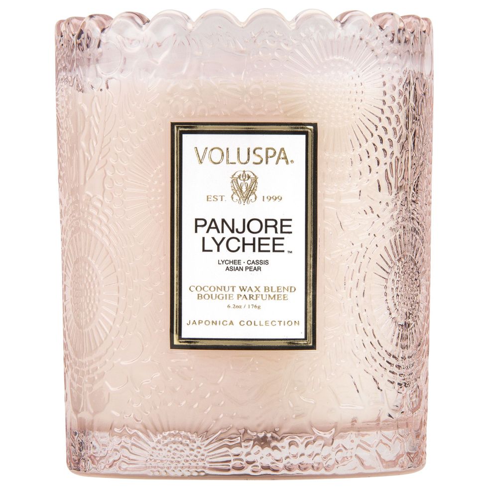 Panjore Lychee Glass Jar Candle